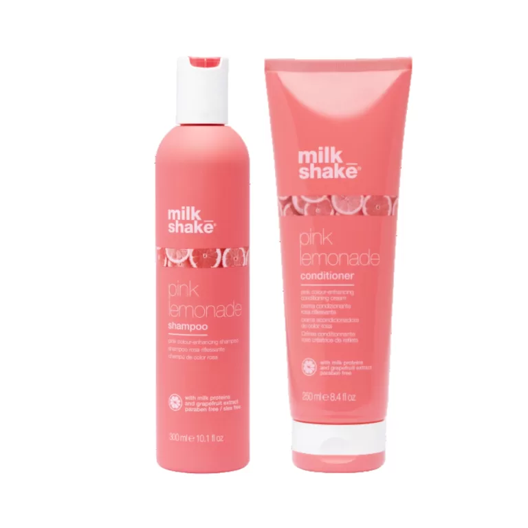Milk Shake Set Pink Lemonade Conditioner 250ml + Shampoo 300ml.