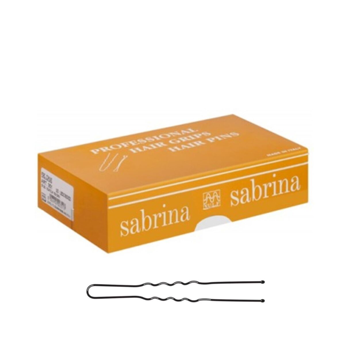 Ace de par ondulate negre, cu bulb, Sabrina, 4,6 cm, 500gr